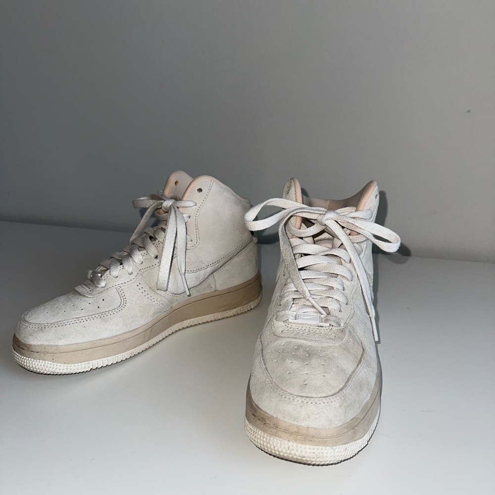 White High-Top Sneakers